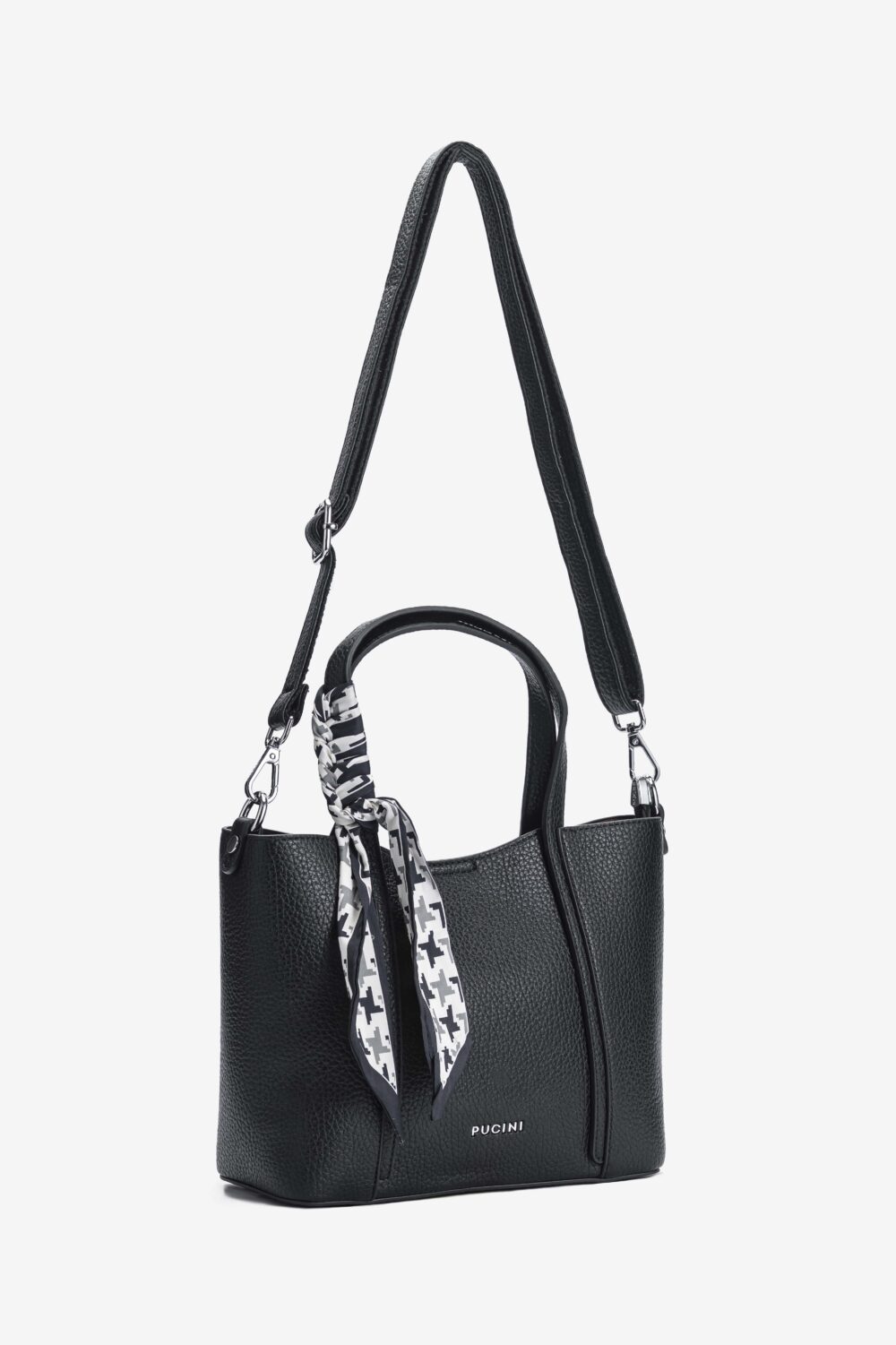 Túi xách dáng Satchel phủ plastic cao cấp
